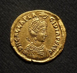 Solidus de Galla Placidia, 425-50